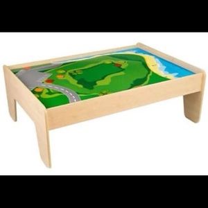 Kids train table